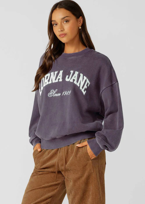 LORNA JANE - NEW SPORT WASHED SWEATSHIRT