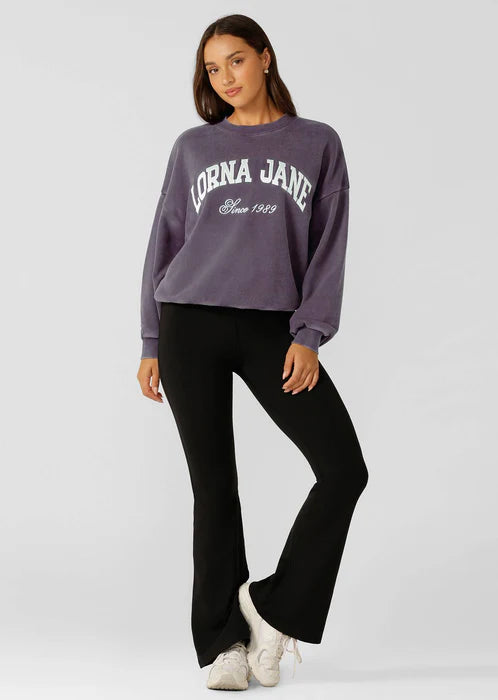 LORNA JANE - NEW SPORT WASHED SWEATSHIRT