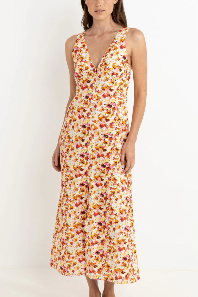RHYTHM - HAVEN FLORAL MAXI DRESS