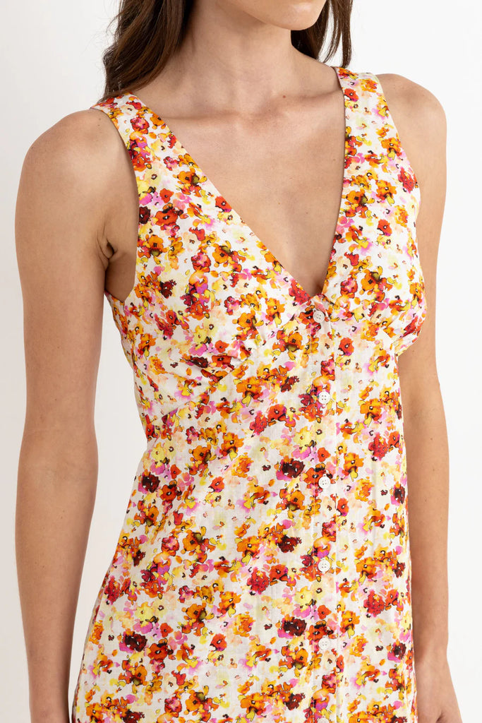 RHYTHM - HAVEN FLORAL MAXI DRESS