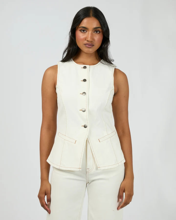 ALL ABOUT EVE - LENA DENIM VEST