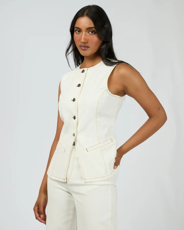 ALL ABOUT EVE - LENA DENIM VEST