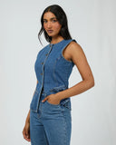 ALL ABOUT EVE - LENA DENIM VEST
