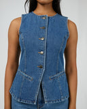 ALL ABOUT EVE - LENA DENIM VEST