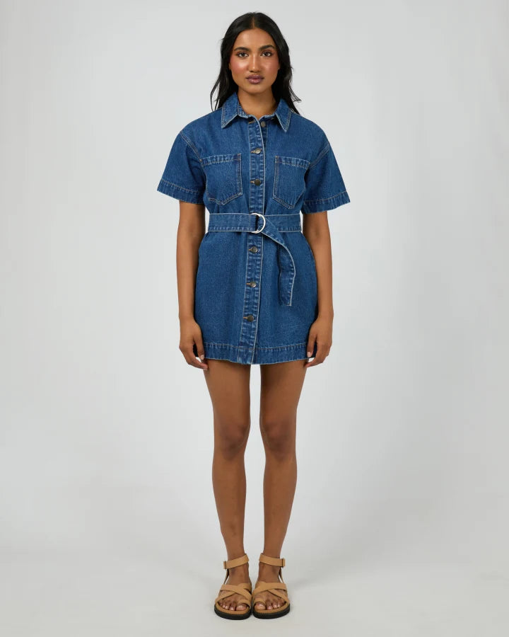 ALL ABOUT EVE - SUNNY DENIM DRESS