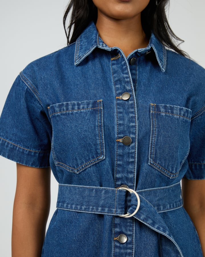 ALL ABOUT EVE - SUNNY DENIM DRESS