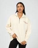 ALL ABOUT EVE - ELEVATED RELAXED 1/4 ZIP