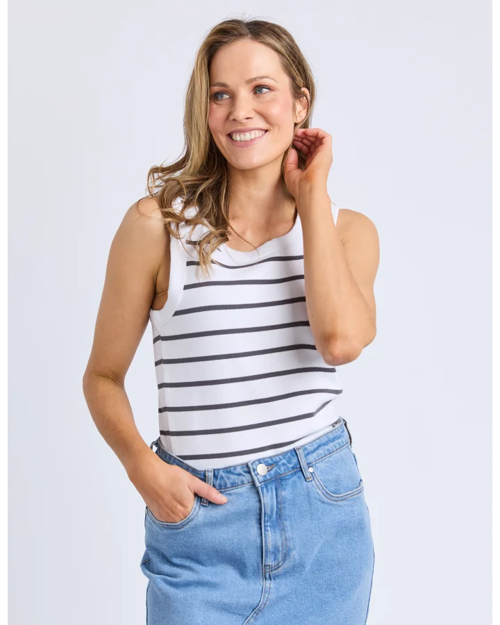 FOXWOOD - IRIS STRIPE TANK