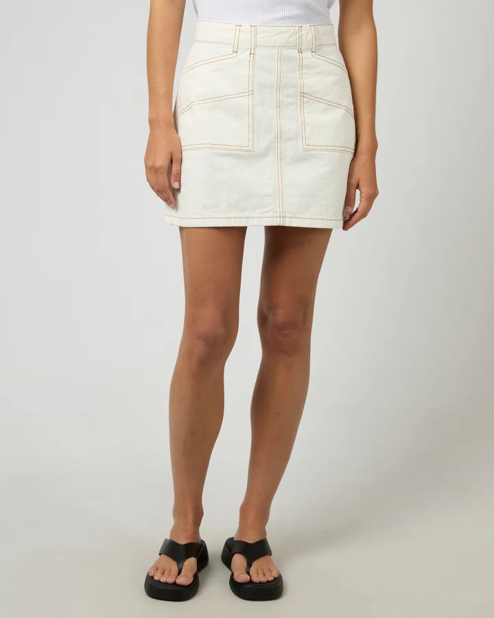 ALL ABOUT EVE - BECCA DENIM SKIRT