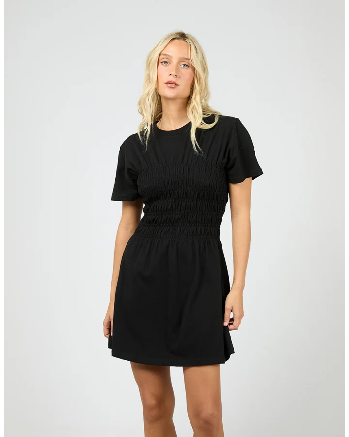 ALL ABOUT EVE - LIPA RUCHED MINI DRESS