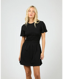 ALL ABOUT EVE - LIPA RUCHED MINI DRESS