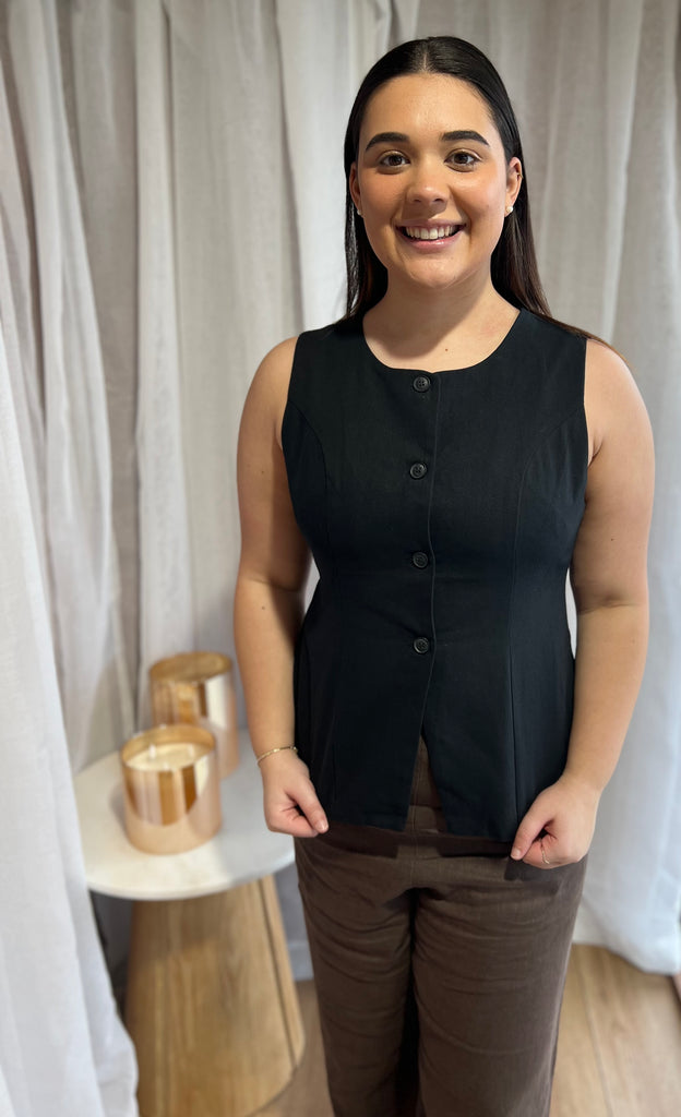 MI OBSESSION - BUTTON UP VEST