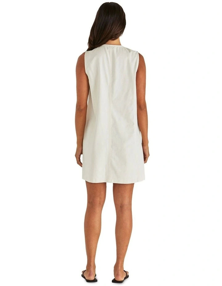 SASS - SABINE DENIM VEST DRESS