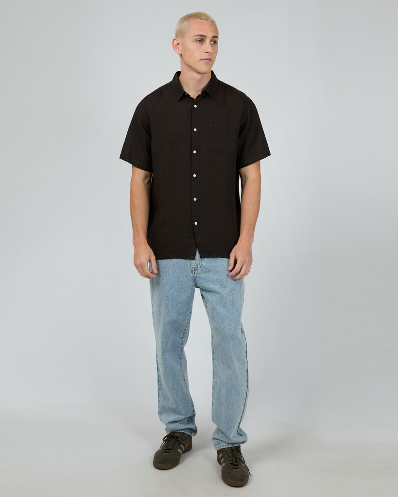 SILENT THEORY - LINEN SS SHIRT II