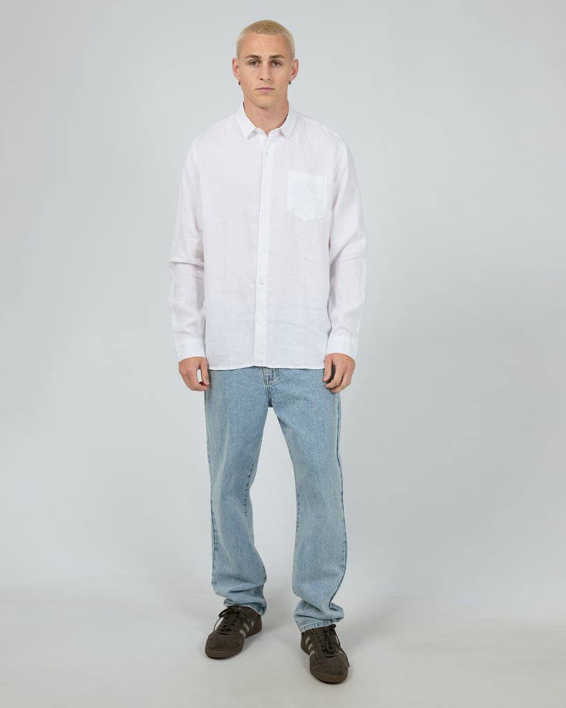 SILENT THEORY - LINEN LS SHIRT II