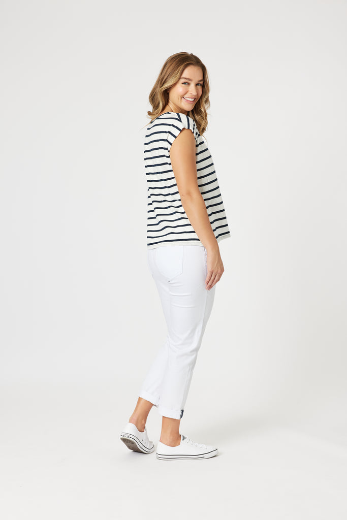 THREADZ - AMOUR STRIPE TEE