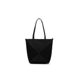 BLACK CAVIAR - RENEE 3 PIECE SUEDETTE HANDBAG