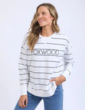 FOXWOOD - CLASSIC STRIPE SIMPLIFIED CREW