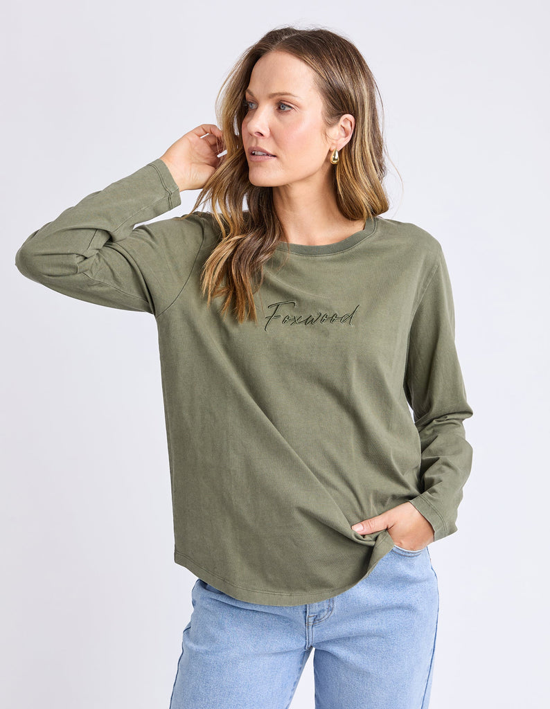 FOXWOOD - SIGNATURE LONG SLEEVE TEE