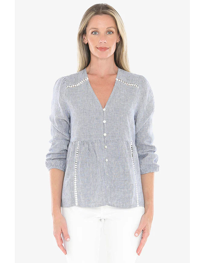 JUMP - MINI CHECK TOP