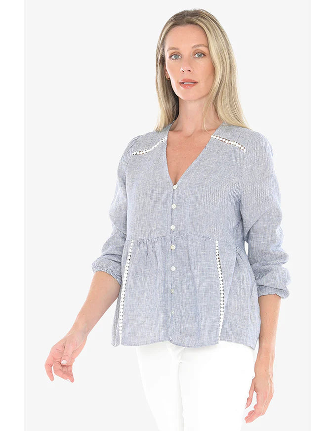 JUMP - MINI CHECK TOP