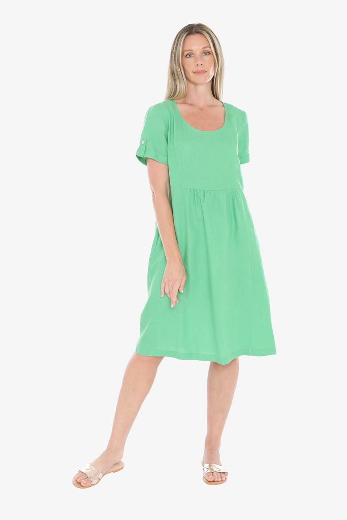 JUMP - GATHER WAIST DRESS