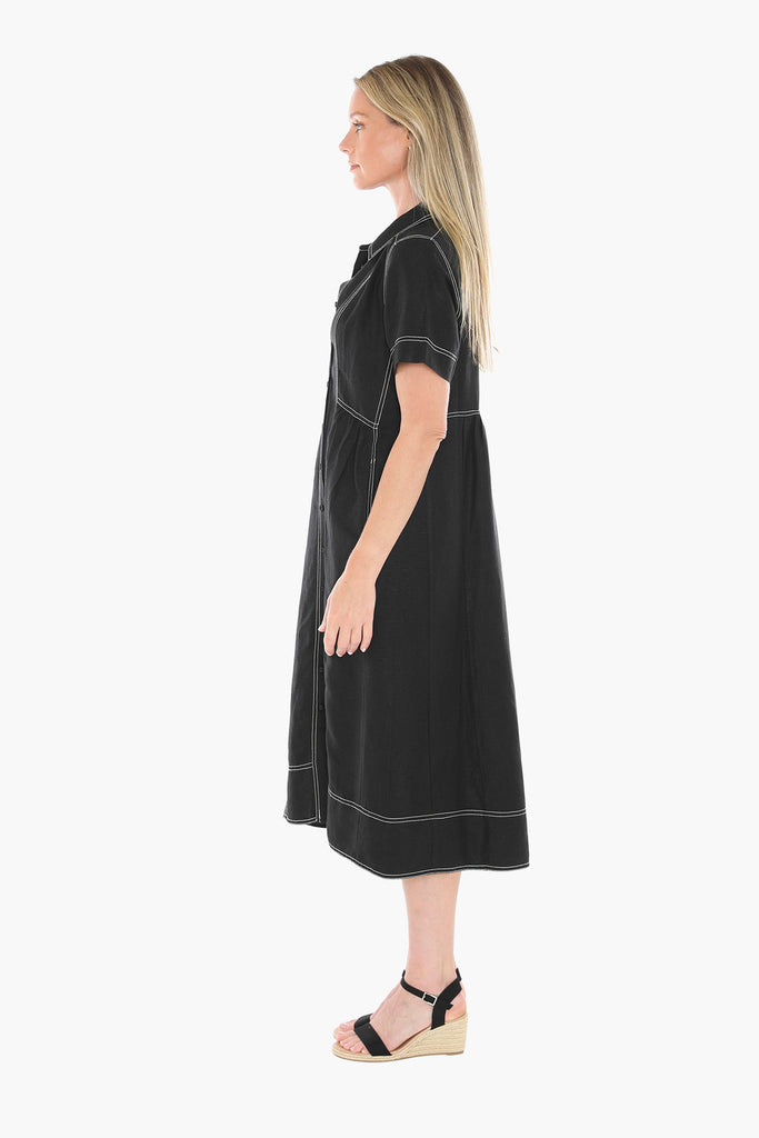 JUMP - CONTRAST STITCH DRESS
