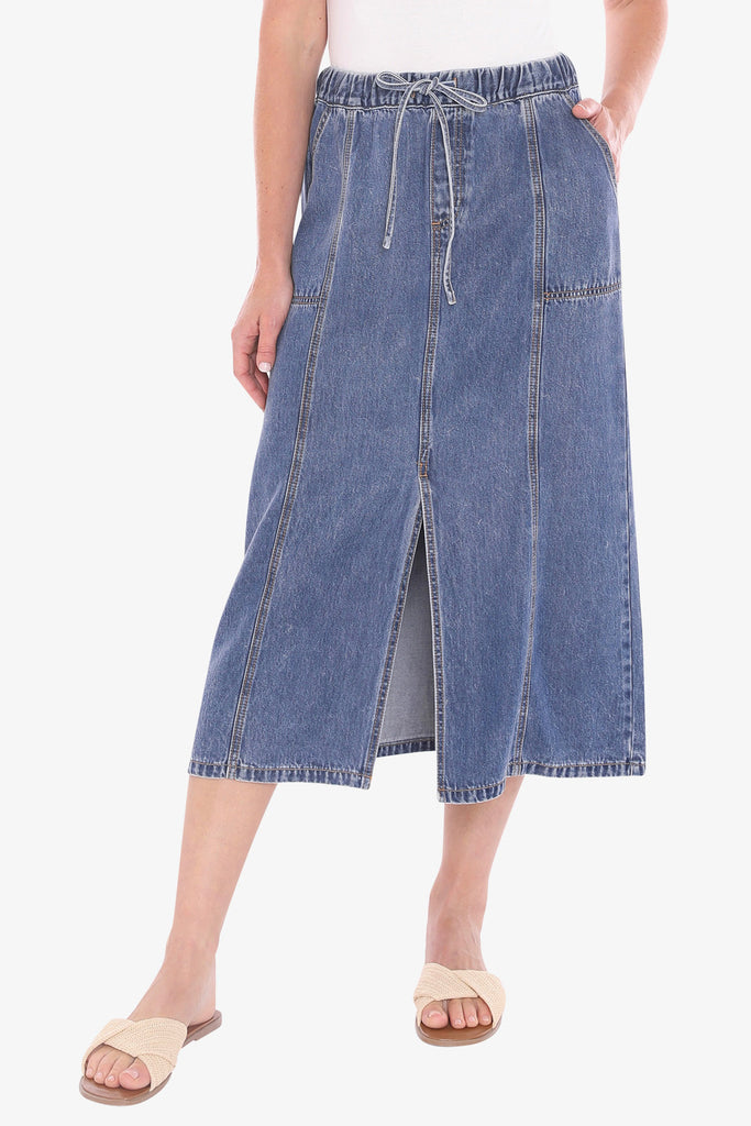 JUMP - SOFT DENIM SKIRT