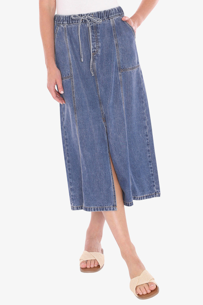 JUMP - SOFT DENIM SKIRT