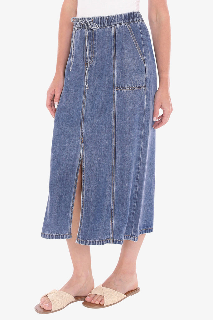JUMP - SOFT DENIM SKIRT
