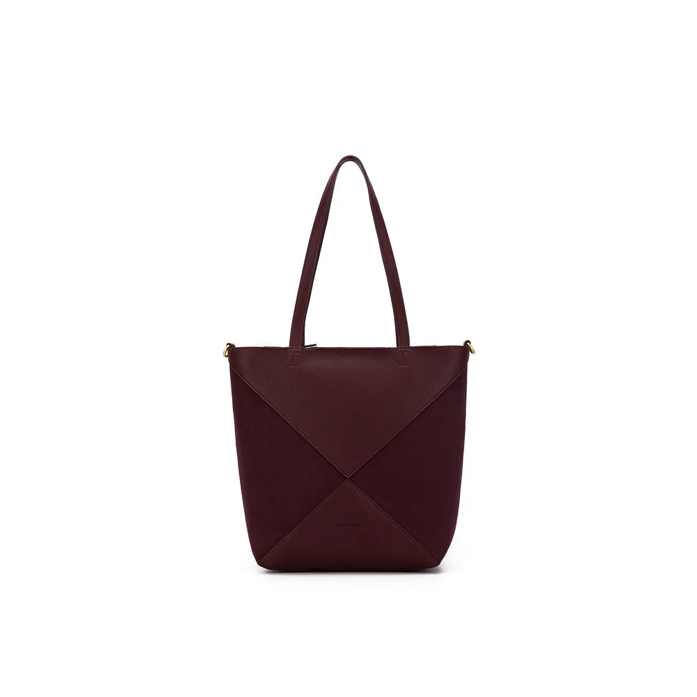 BLACK CAVIAR - RENEE 3 PIECE SUEDETTE HANDBAG