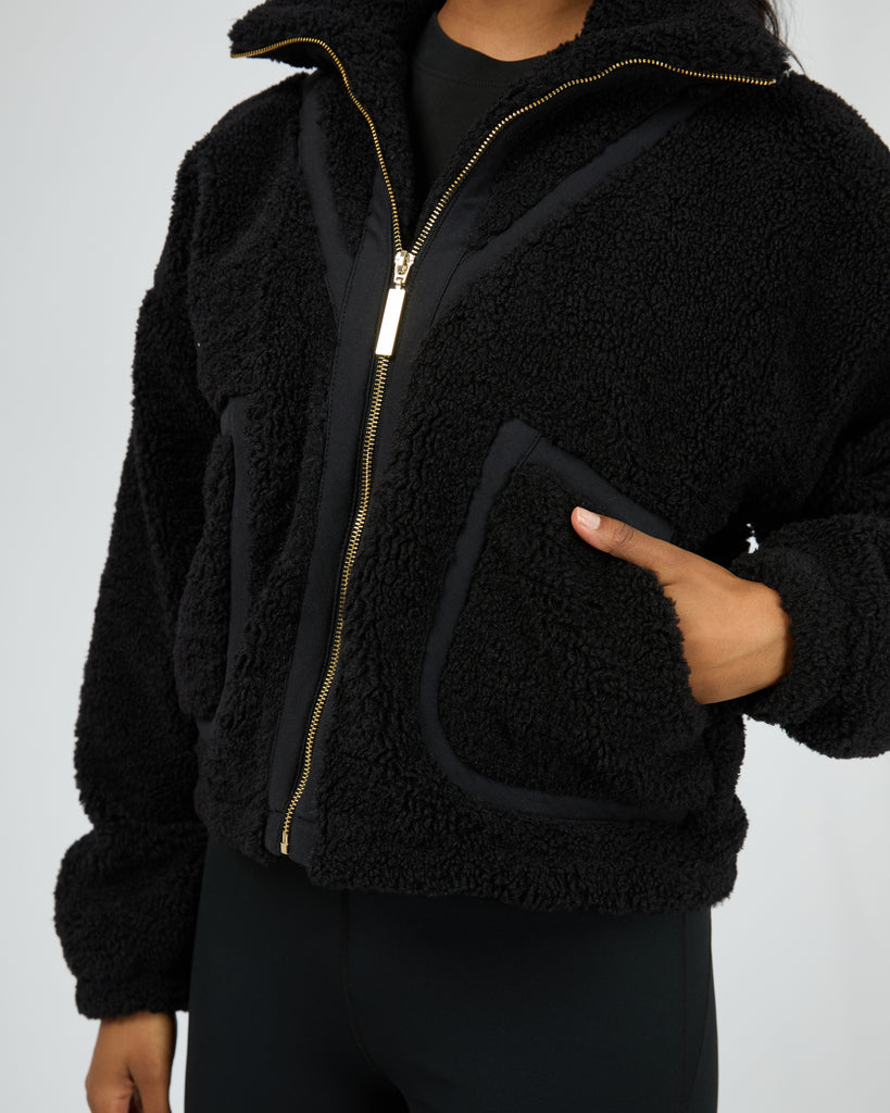 ALL ABOUT EVE - AVA TEDDY JACKET