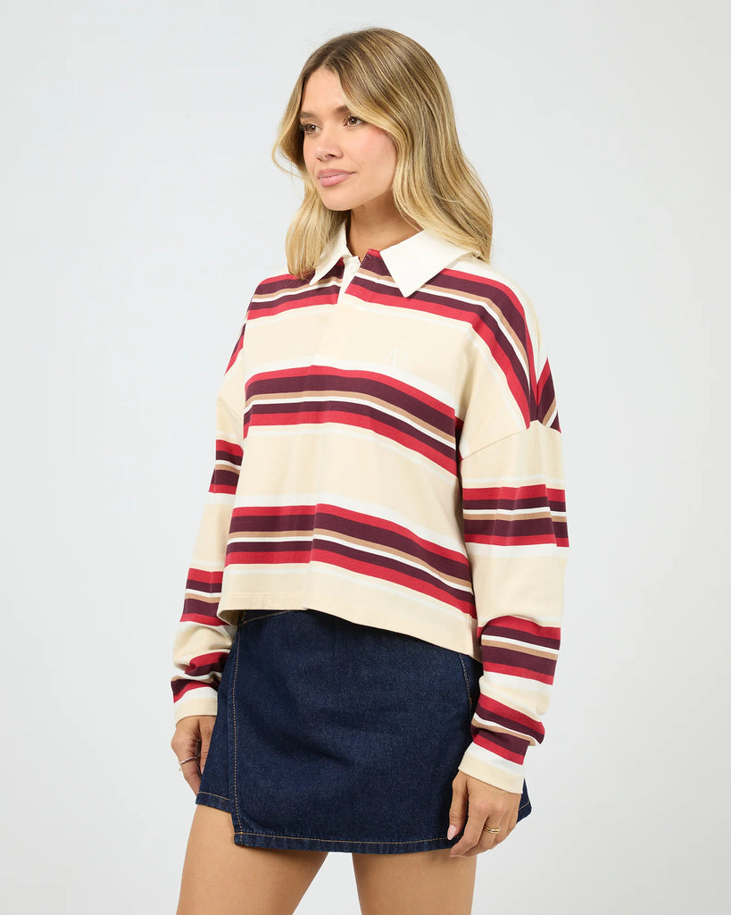 ALL ABOUT EVE - ADDISON RUGBY TOP