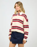 ALL ABOUT EVE - ADDISON RUGBY TOP