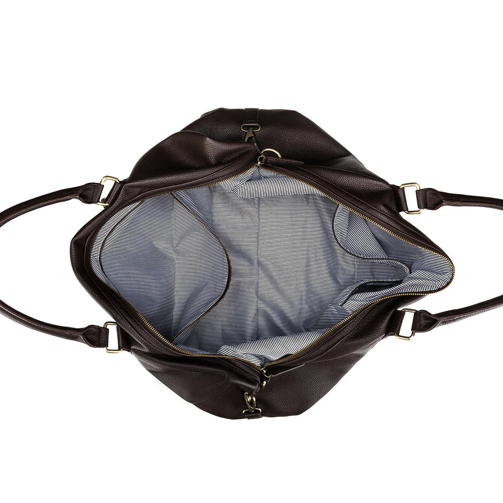BLACK CAVIAR - SORRENTO DUFFLE TRAVEL BAG