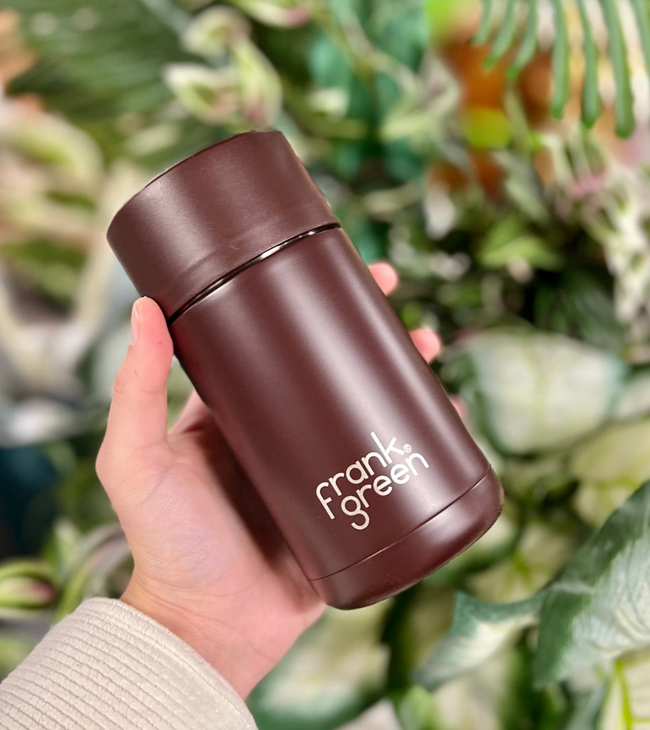 FRANK GREEN - 12OZ REUSABLE CUP WITH PUSH LID