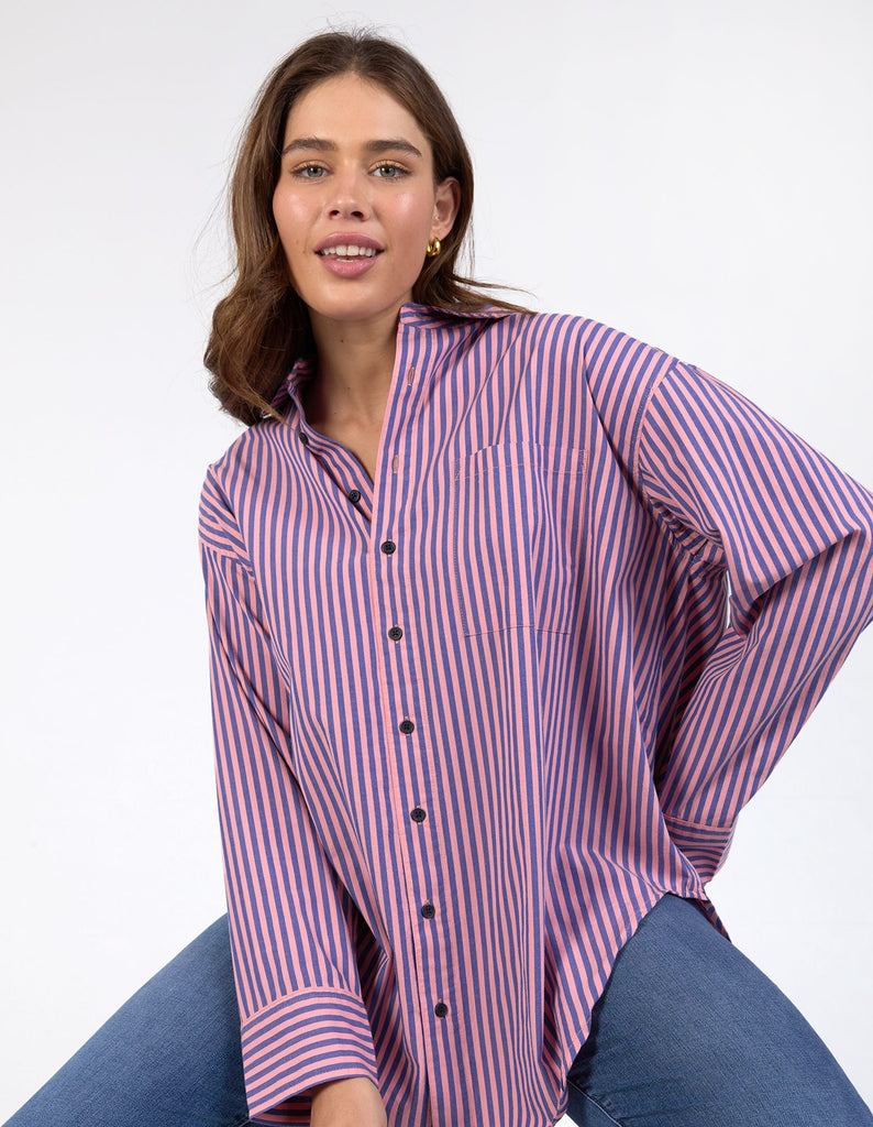 ELM - LILA STRIPE SHIRT