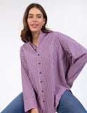 ELM - LILA STRIPE SHIRT