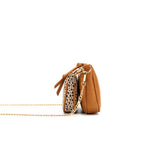 BLACK CAVIAR - PEBBLED 2 PIECE CROSSBODY BAG