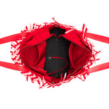 BLACK CAVIAR - BAHAMA LARGE 2 PIECE WOVEN TOTE