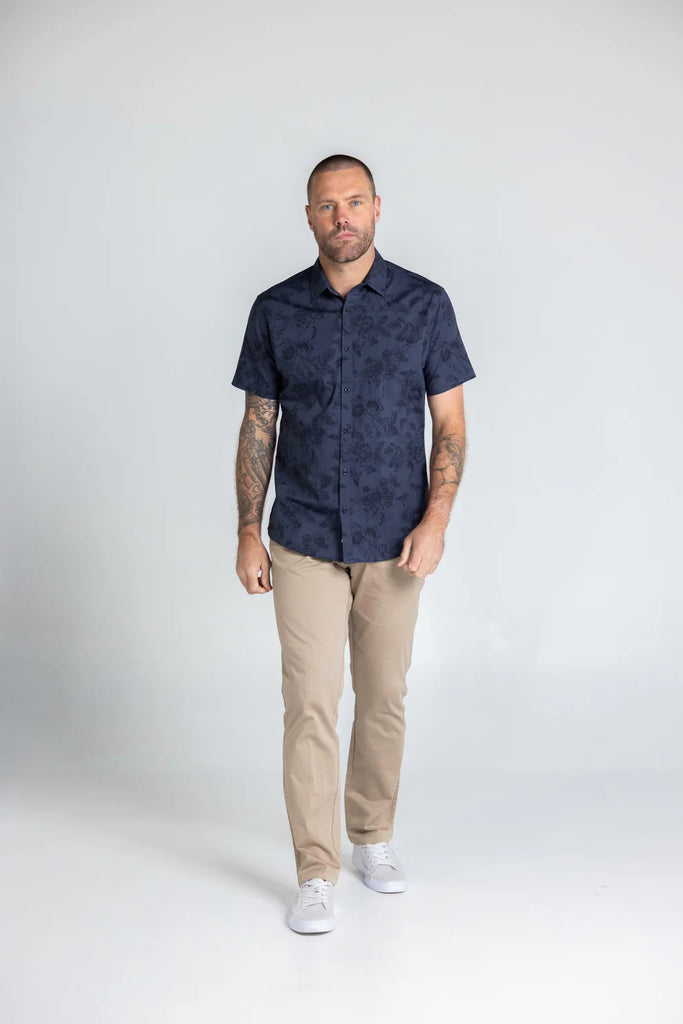 BLACK WOOD - STONLEIGH SHORT SLEEVE SHIRT