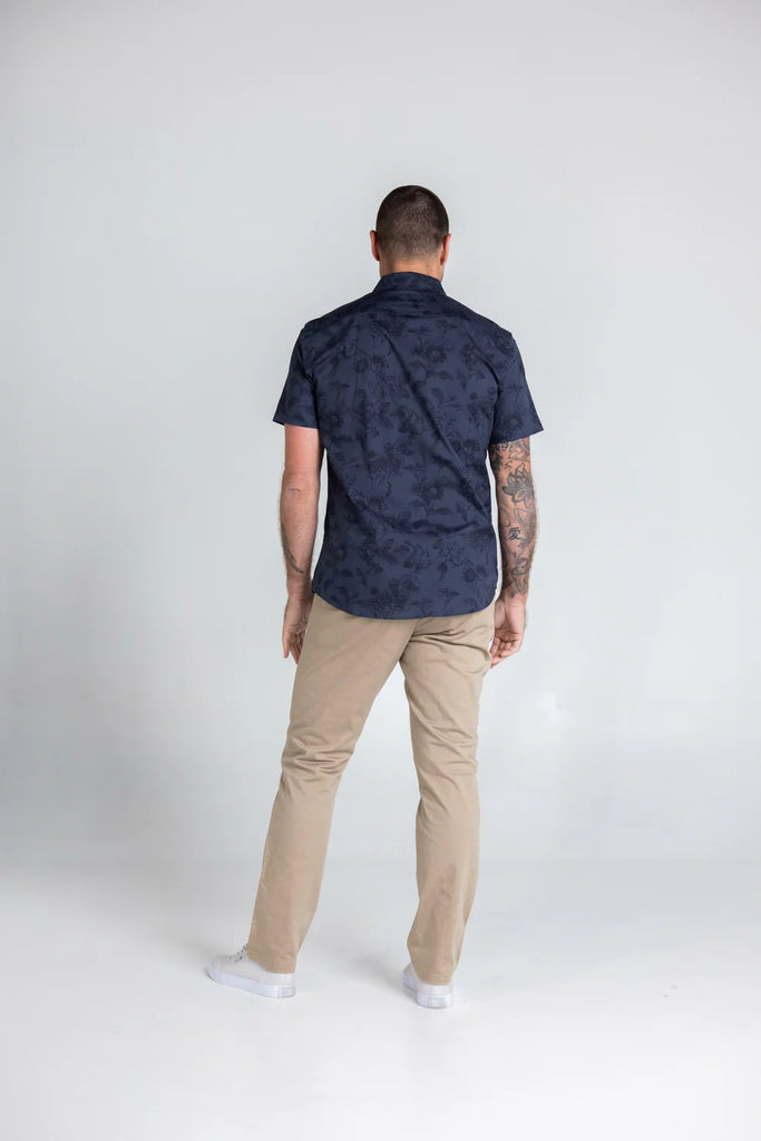 BLACK WOOD - STONLEIGH SHORT SLEEVE SHIRT