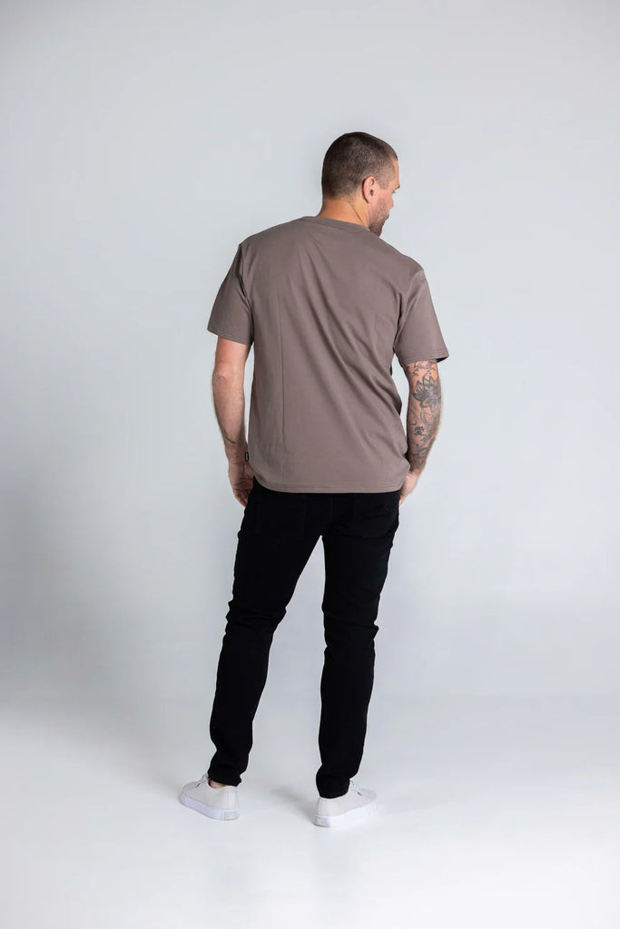 BLACK WOOD - BOWKER SHORT SLEEVE TEE