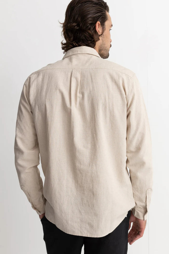 RHYTHM - CLASSIC LINEN LS SHIRT