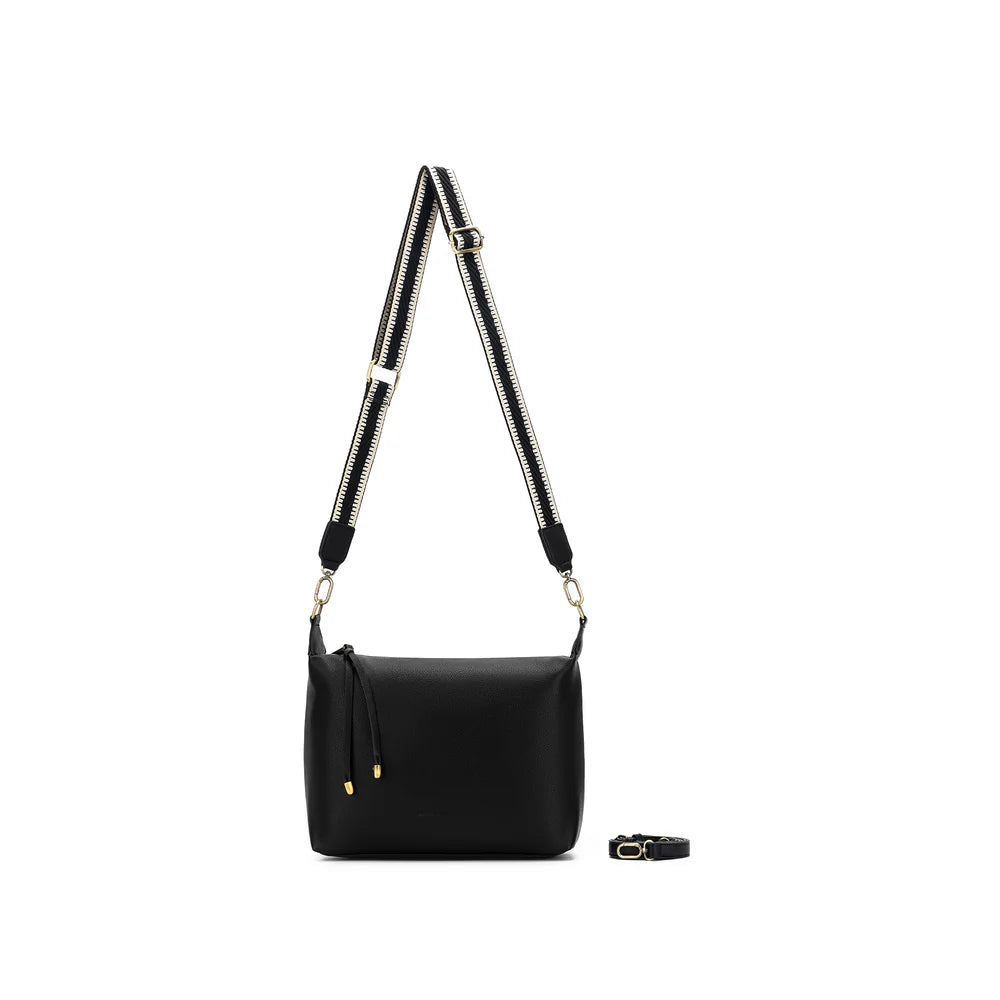 BLACK CAVIAR - DANA CROSSBODY BAG