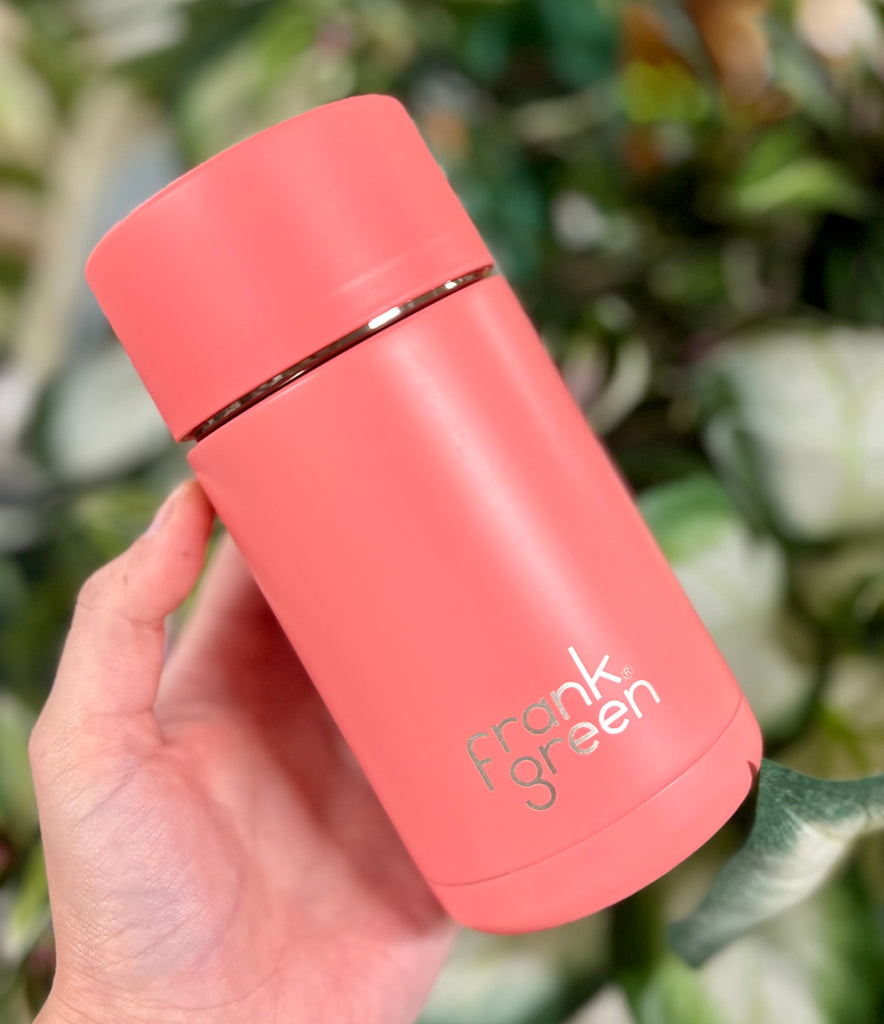 FRANK GREEN - 12OZ REUSABLE CUP WITH PUSH LID