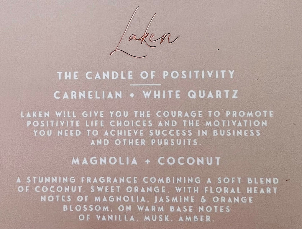 THREE SUNS - CRYSTAL CANDLE OF POSITIVITY