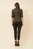 CKM - 3/4 RUCHED SLEEVE BLAZER