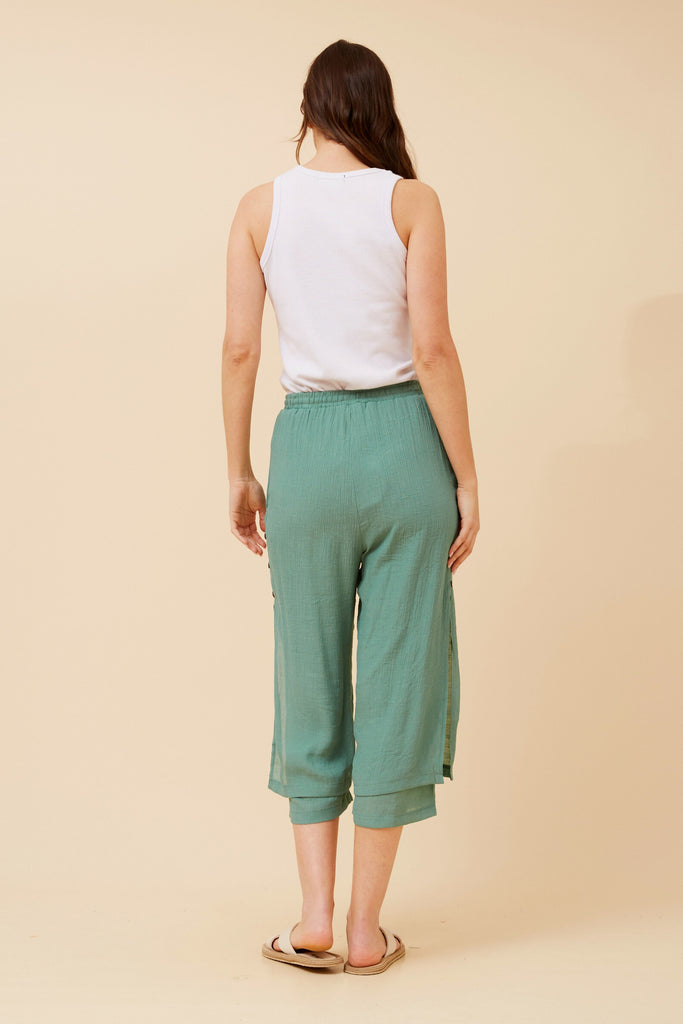 CKM - BUTTON DETAIL PANT