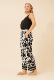CKM - WIDE LEG PRINT PANT